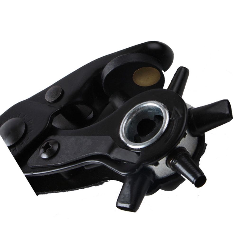 Portable Durable MultiFunction Belt Punch Manual LaborSaving Round Hole  Elliptical Hole  Flat
