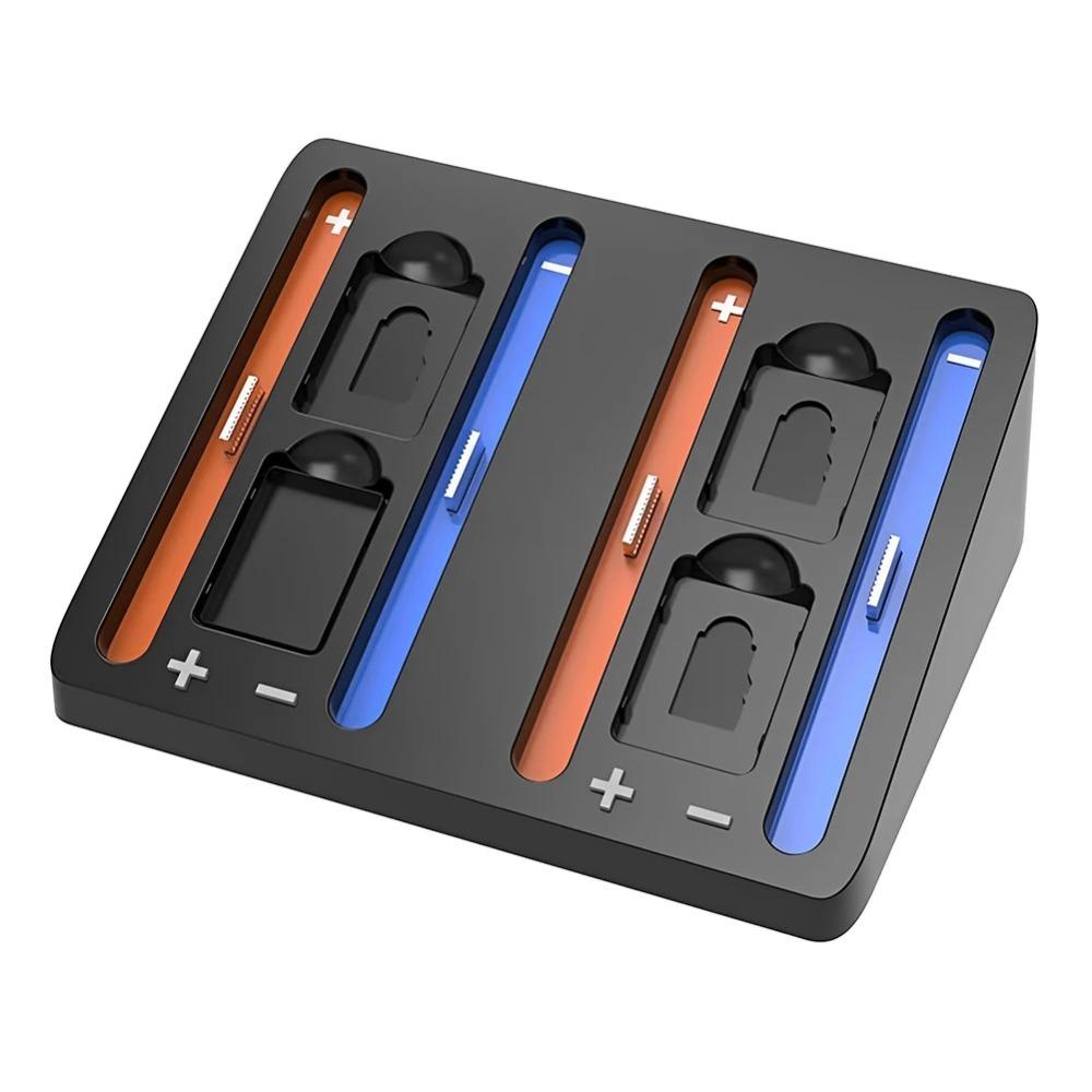 

Зарядное устройство для контроллера Type-C с 4 слотами для игровых карт, зарядная станция для Switch 2