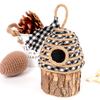 Bee Skep Home Decor With Braided Jute Rope For Themed Party Venues And Wall Art