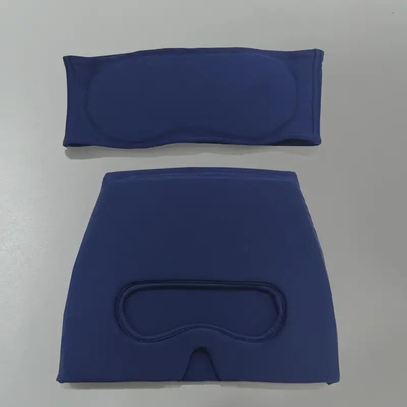 

2PCS SET Ice Cap And Ice Eye Mask, Migraine Headache Relief Hat, Cold Head Wrap, Gel Ice Pack, Sleeping Eye Mask For Puffy Eyes синій