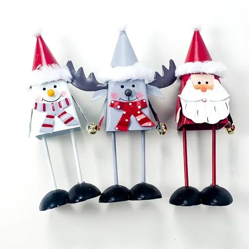 Christmas Series Mini Cute Christmas Santa Claus Pendant Accessories Christmas Pendant New Year Women Gifts Home Party Decor