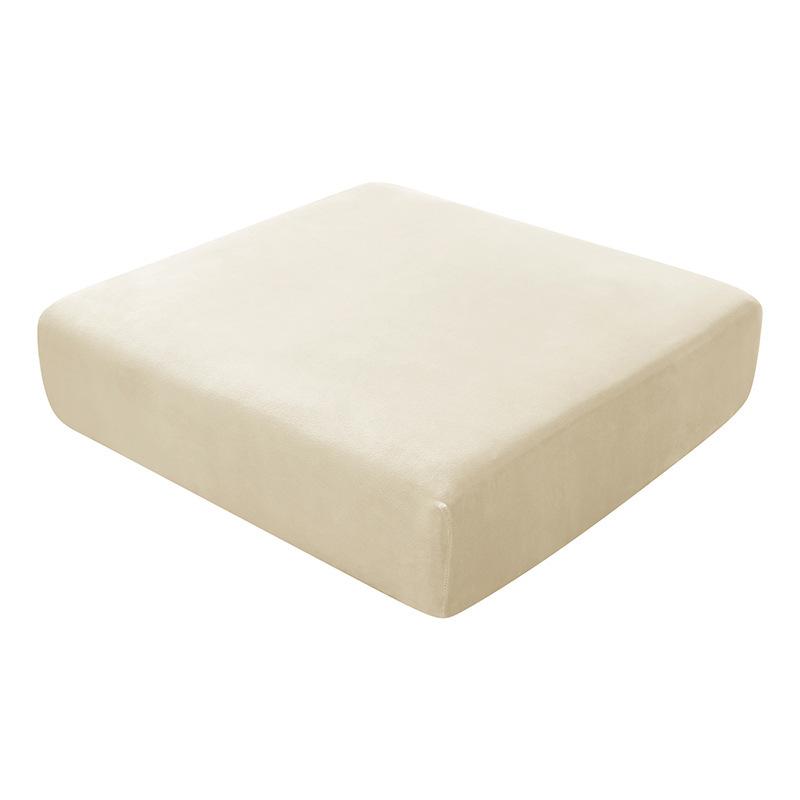 Velvet Stretch Sofa Cushion Cover Large Size Non Slip Seat Protector For Living Room Couch And Bedroom Chair