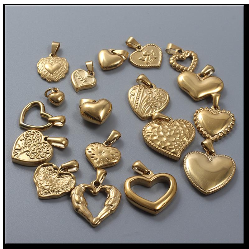 Luxury 14k Gold Jewelry Set: Necklace, Earrings, Non-Fading Clavicle Chain