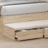 Bed Drawers Sonoma Oak 100 x 36.5 x 16.5 cm Particleboard