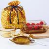 LocknLock Amber Glass Food Storage 4-Piece Set