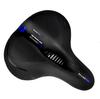 Mountain Bike Shock-absorbing Seat Cushion Big Ass Widening Comfortable Soft Saddle Bicycle Accessories with Warning Light