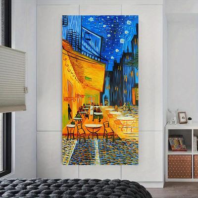 Van Gogh Vertical Famous Paintings Canvas Painting Posters and Prints Wall Picture for Living Room Home Decor