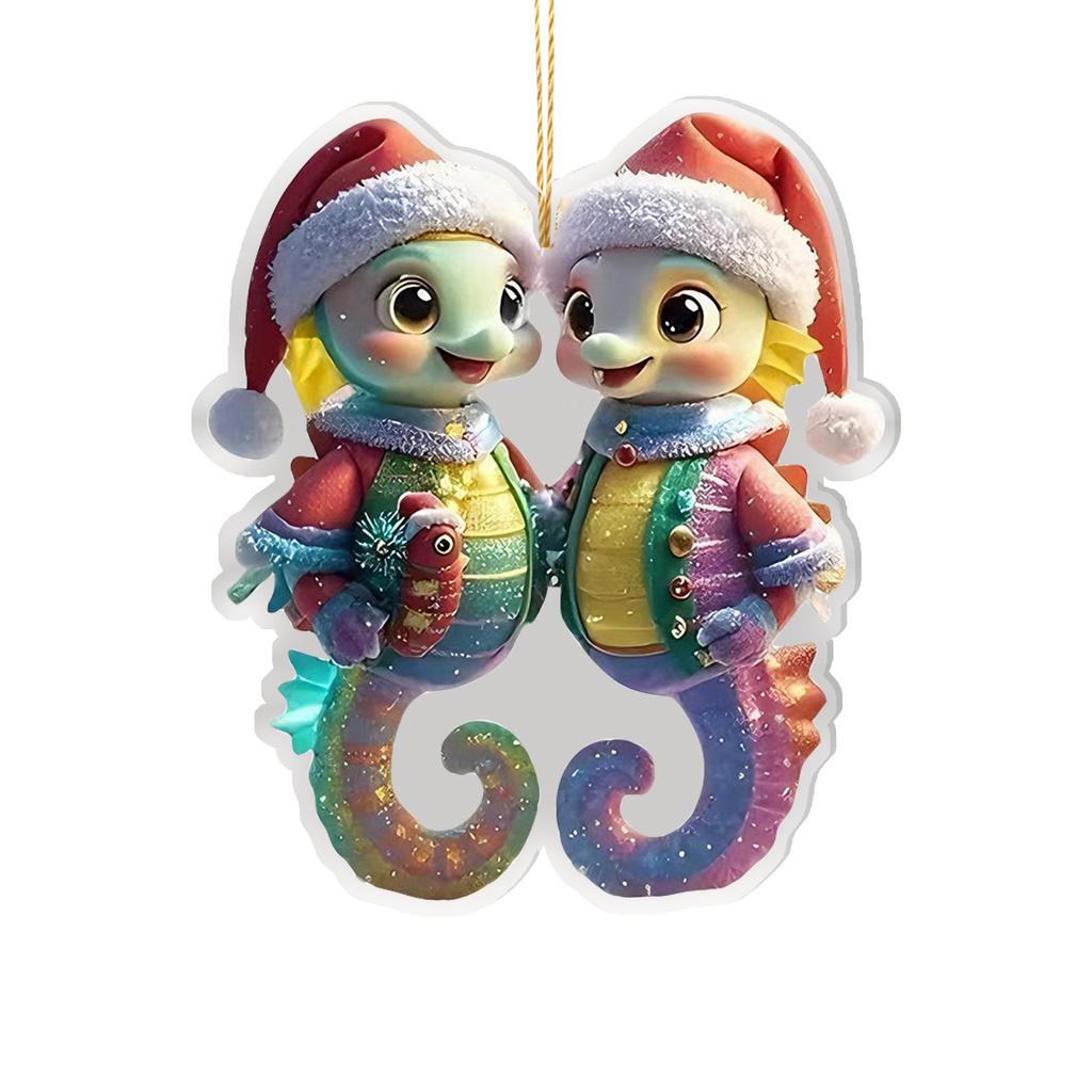 2D Christmas Pendants Are The Ideal Festive Decorative Pendants And Gifts For Pet Lovers