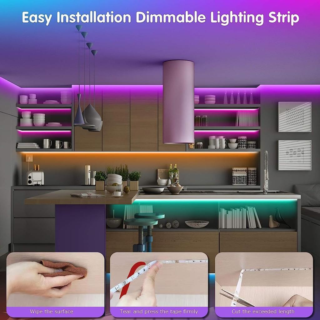 5M USB RGB LED Streifen Licht 5V SMD 2835 Smart APP Steuerung Bluetooth Flexible Band LED Band für Computer TV Hintergrundbeleuchtung