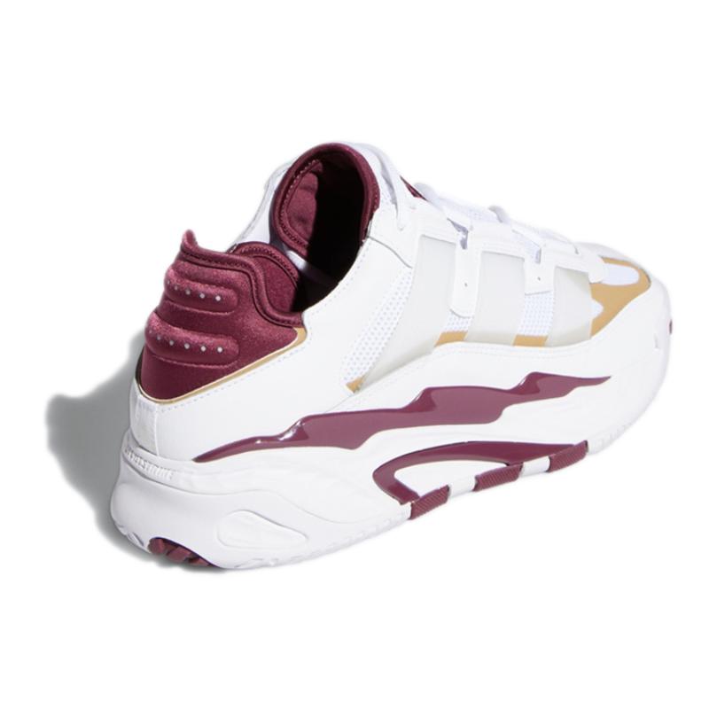 Adidas Originals Niteball Abriebfeste Retro Basketballschuhe Weiß Rot Unisex 'Weiß Rot' Sneakers S24141