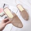 The New Slope Heel Women Slippers Soft Bottom Net Red Summer Slippers Kitchen Work Women Slides Waterproof Students