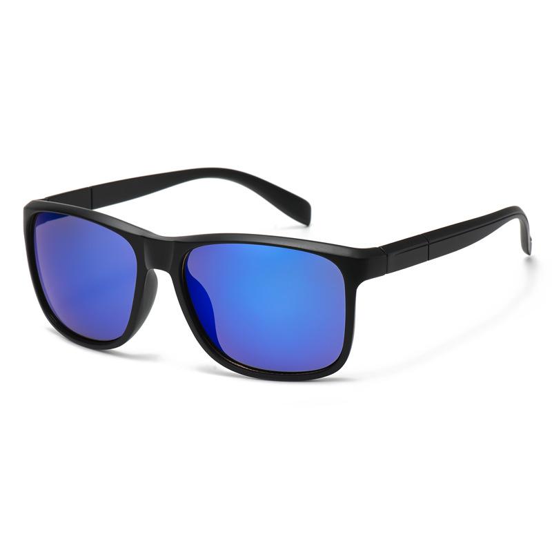 Sports Glasses Men'S And Women'S Sunglasses Black Frame Color Film Sunglasses Anti-Purple Line Strong Light 2481