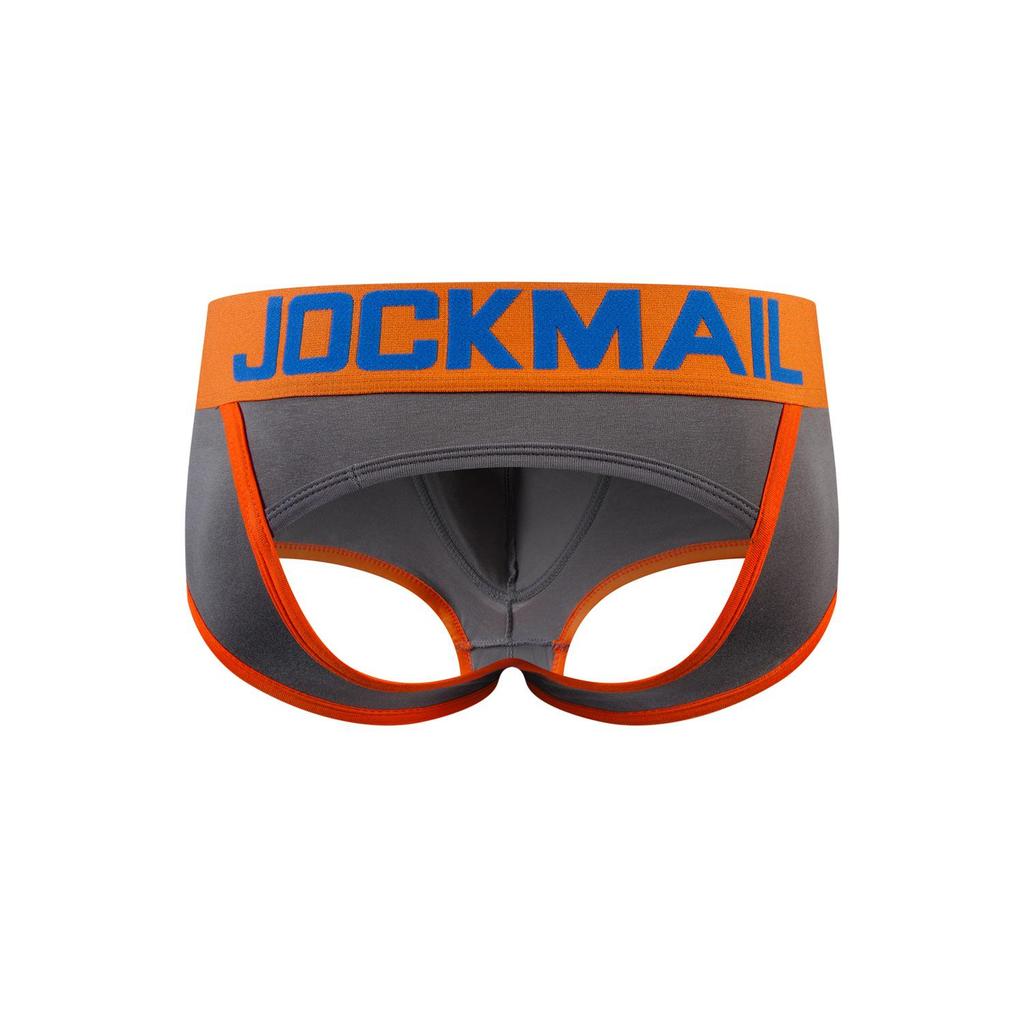 JOCKMAIL Boxer Briefs en Coton Pur pour Homme Dégageant les Fesses