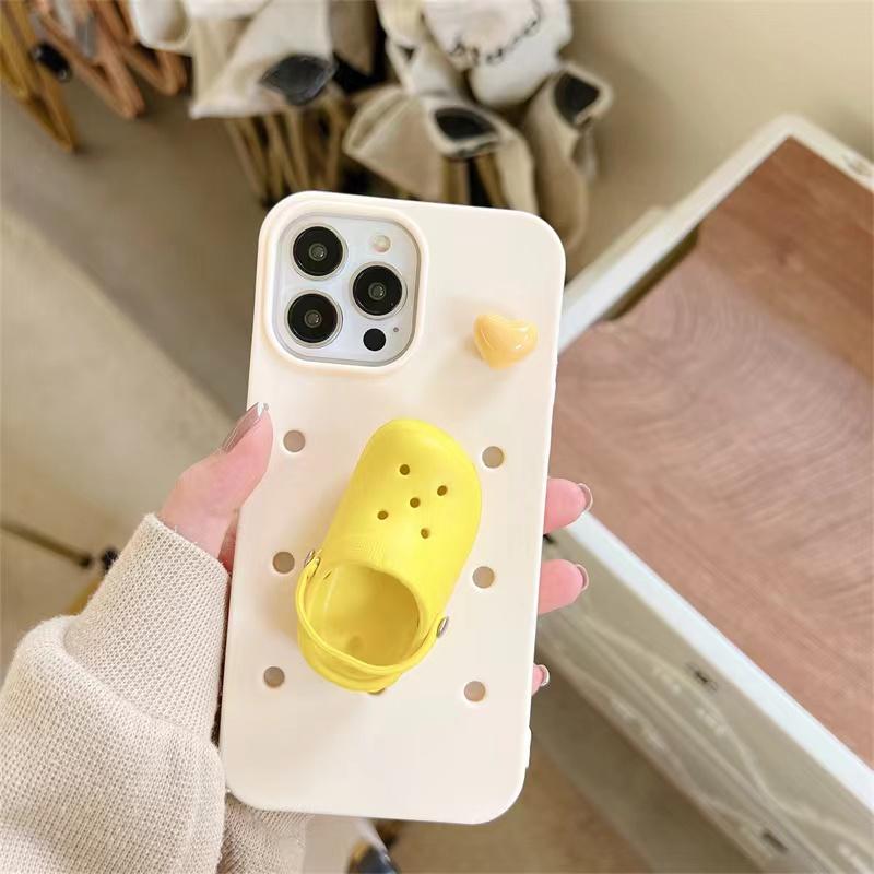 2023 Rubber Phone Case Adhesive Phone Case With Charm Hole Charm Phone Case Design With Charm