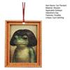 Funny Green Frog Car Accessories Magnet Unique Frog Cat Decor Versatile Fridge Magnet for Refrigerator Magnetic Boards