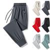Women's Fashion Loose Casual  High Elastic Ice Silk Quick-drying Pants