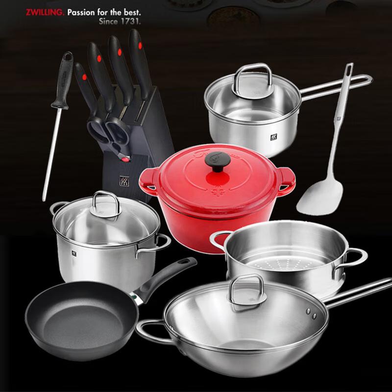 Zwilling J.A. Henckels Ingenious 14-Piece Cookware & Knife Set