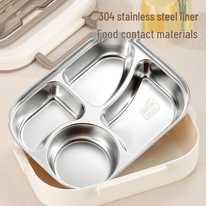 304 Stainless Steel Compartment Lunch Box