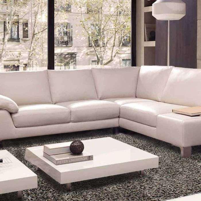 Tapis à poils longs bi-colore noir et blanc 160x230