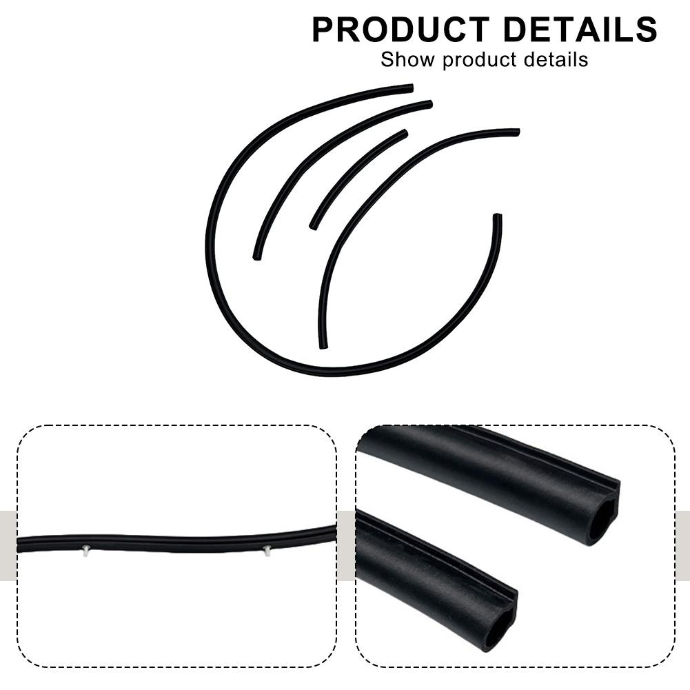 Suitable For Mitsubishi For Pajero 2000-2006 Front Hood Sealing Strips, Set Of Four MR437091 MR503543 MR437095 MR437092