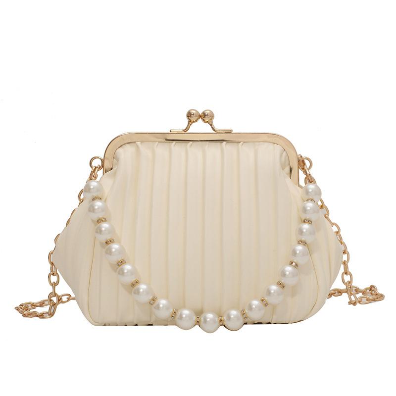 

Темпераментная простая сумка-цепочка новая текстура с пайетками на одно плечо через плечо клипса кнопка подмышечная