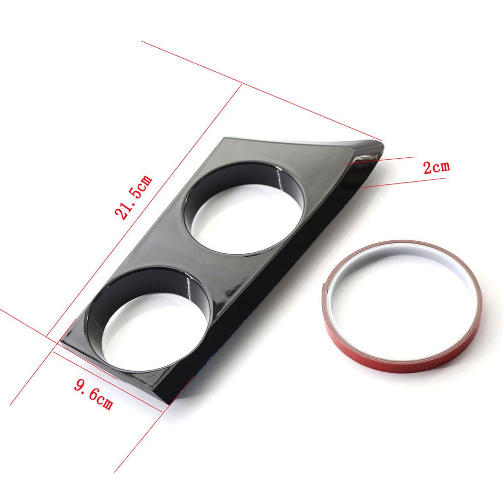 

ABS пластиковый держатель для напитков предотвращает царапины для BMW E81 E82 E87 E88 120i 1 серии 04-11 LHD DIY Car Bright Black