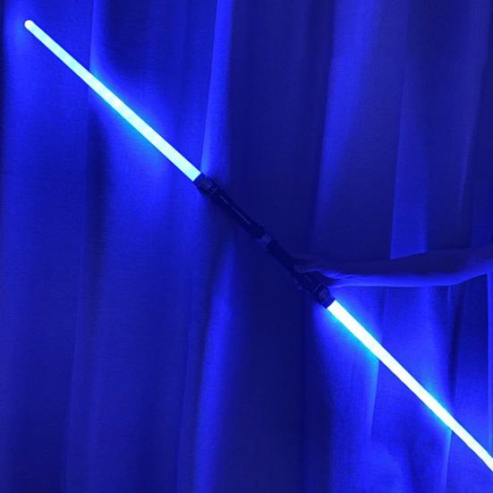 Lightsaber Toy Colorful Cool Luminescent Parent-child Interaction Cosplay Props Detachable LED Glowing Lightstick Children Light Toy Christmas Gift