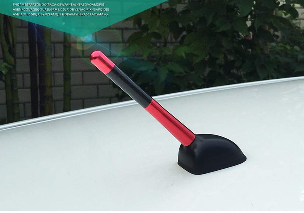 12cm Carbon Fiber Short Radio Antenna Ford Focus Fiesta Peugeot Mazda Citroen Opel Astra