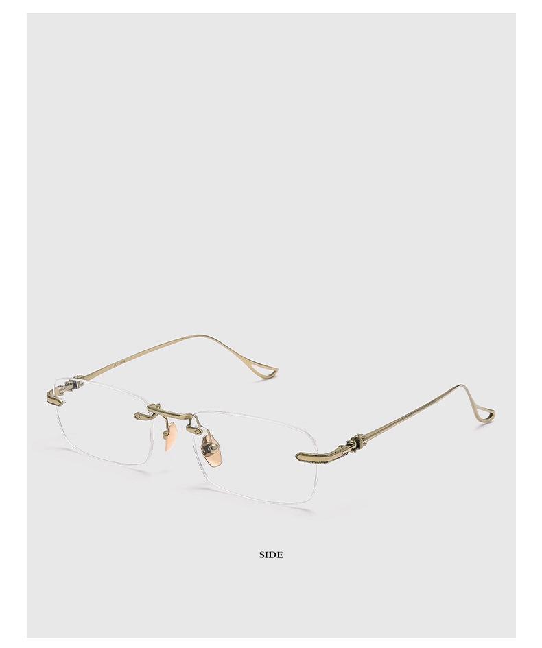 Chen Duling Stil Ultra-Leichte Rahmenlose Damen-Korrektionsbrille