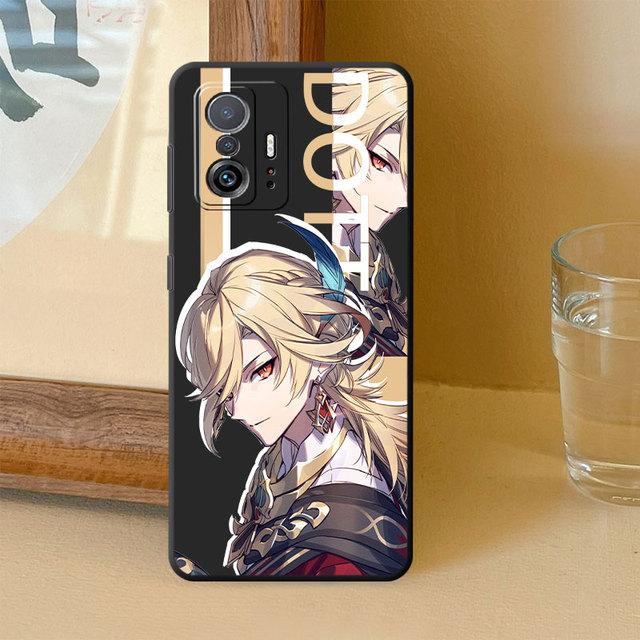 

Чехол Genshin Impact с рисунком мультфильма для Samsung Galaxy S20 S22 S21 S23 5g Note 20 Ultra 10 Plus 8 9 S20 Fe Note9, силиконовый чехол-капа Samsung Note 20