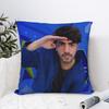 Jeff Satur Meme  Pillowcase Polyester Cushion Cover Decoration  Pillow Case Cover Home Square 45X45cm