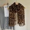 Winter warm silk scarf women's dual-purpose scarf high-end feeling spring and autumn versatile cotton and linen sunscreen shawl foreign style fashion