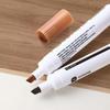 12pcs/set Waterproof Wood Furniture Repair Pen Smooth Color Touch-Up Wood Grain Touch-Up Pen Exposed White Edge Scratches Chips