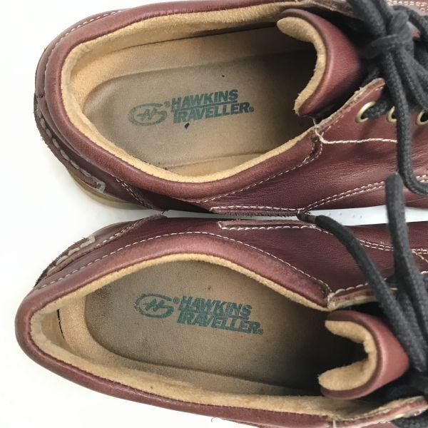 HAWKINS TRAVELLER waterproof walking shoes 26 brown(USED)