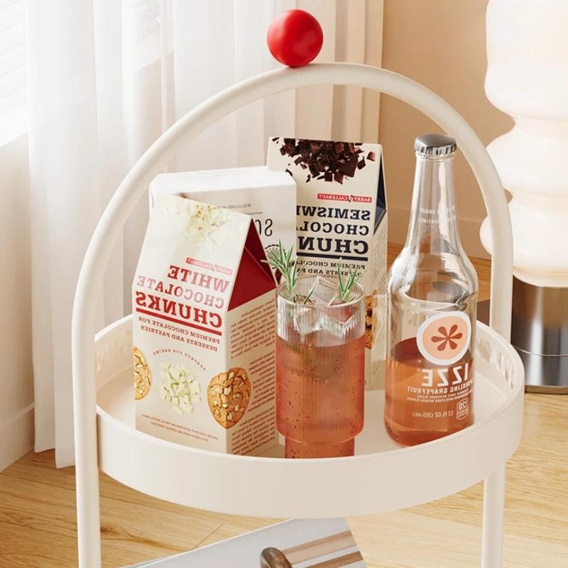Nordic Coffee Tables Simple Decoration Side Table Living Room Storage Tea Table Organizer Portable End Tables Home Furniture