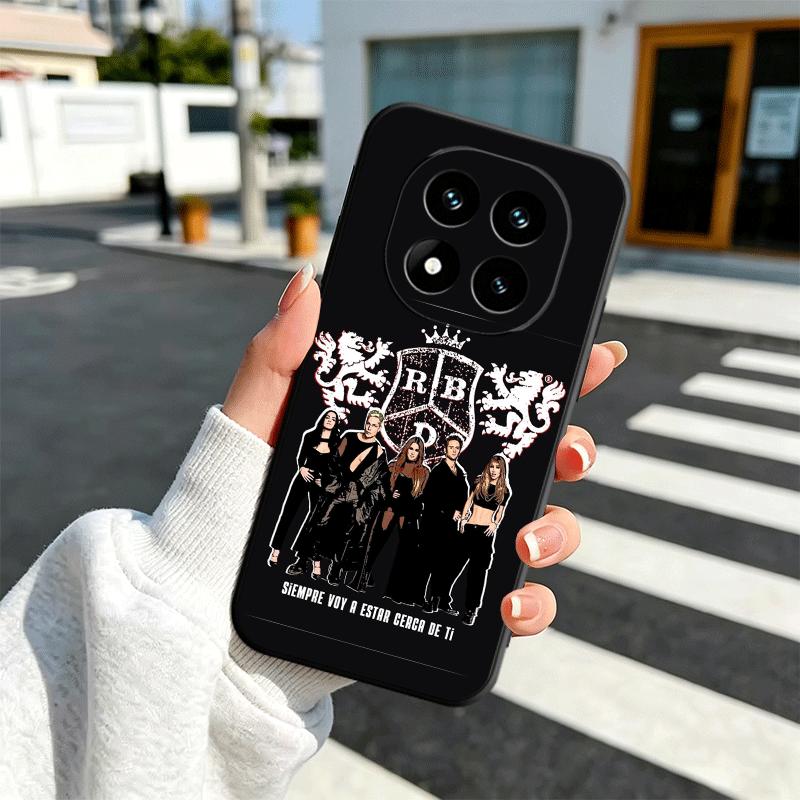 F-Fashion RBD R-Rebelde Soft Phone Case for Xiaomi Redmi Note 12 13 14 15 Pro Plus 11 12S 11S 11T 10 4G Black Cover Back Shell