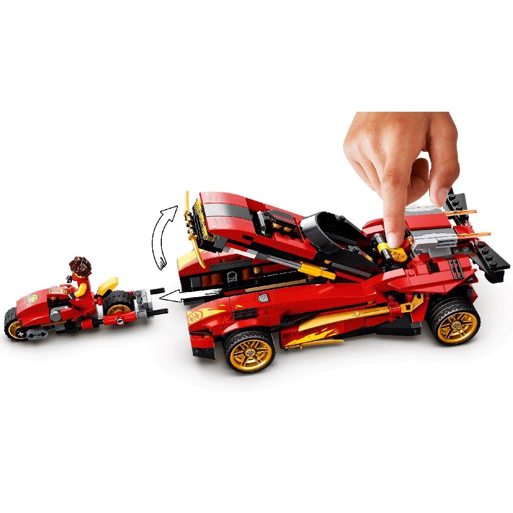 LEGO Ninjago X-1 Ninja Charger 71737 Toy Blocks Gift Ninja Vehicle for Boys Ages 8 and Up