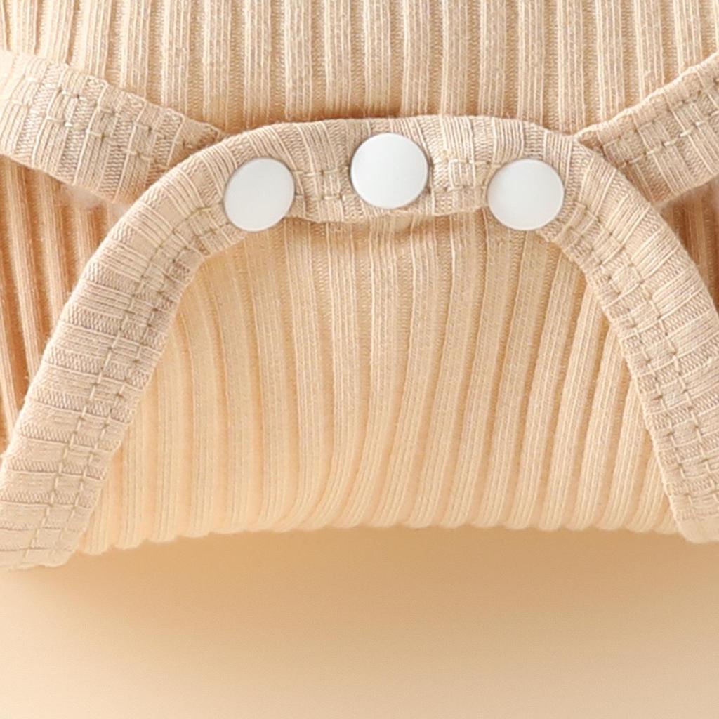 Set Bodysuit cu Mânecă Lungă și Pantaloni cu Fundiță Elefant Bebeluș