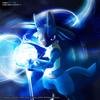 BANDAI SPIRITS Pokémon plastmodellsamling 44 Velg serie Riolu Lucario plastmodell og fargekodet