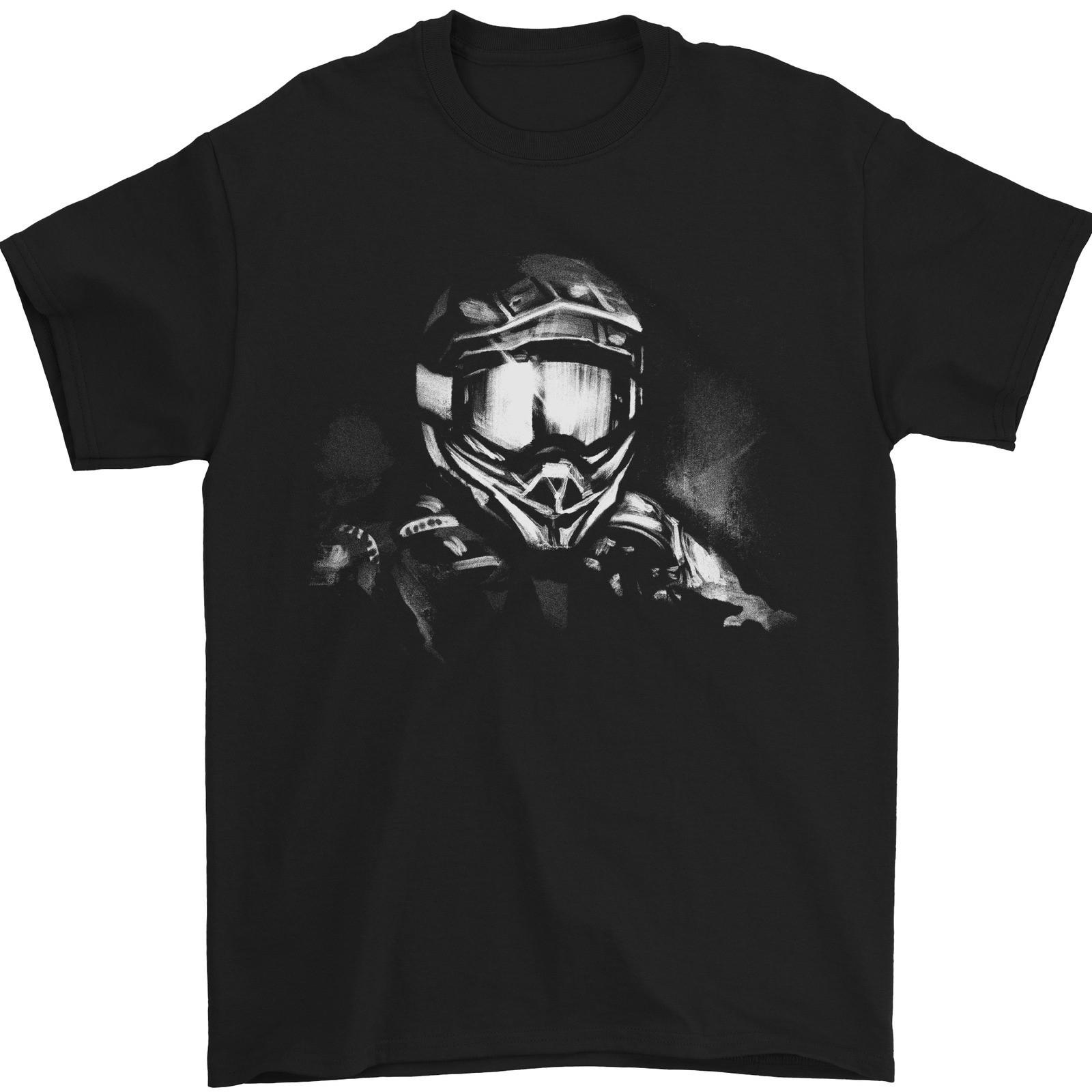 Motocross Rider Motorbike MotoX Dirt Bike Mens T-Shirt 100% Cotton XL