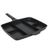 5in1 Breakfast MultiGrid Pan Steak Omelette Cooking NonStick Pan for Kitchen Home