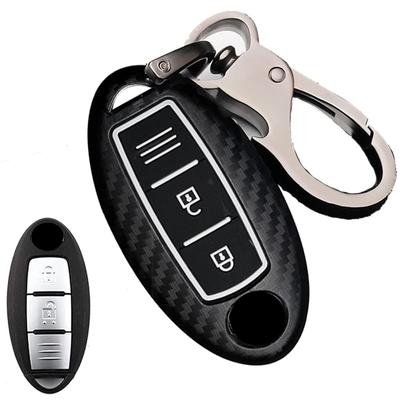 Nissan Key Case for NISSAN Cars, Smart Key Case, Key Cover, 3 Buttons, Silicone