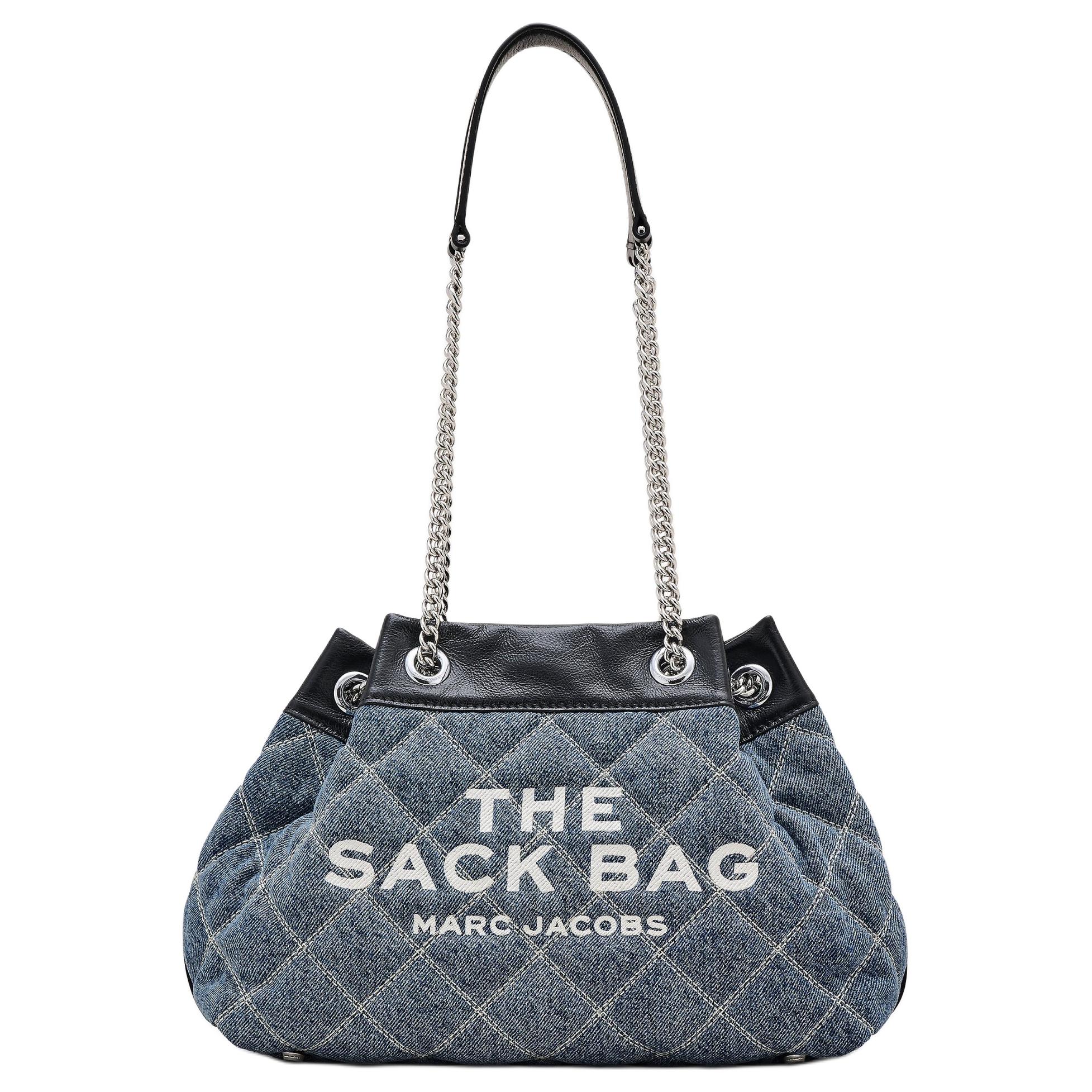 

Marc Jacobs The Chain Sack Стегана Джинсова Сумка Світло-Блакитна Жіночі Сумки Синій 2P5HSH034H03-416 Basic Set (Bag)