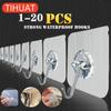 Reusable Sticky Wall Hooks for Kitchen and Bathroom 10 Pcs