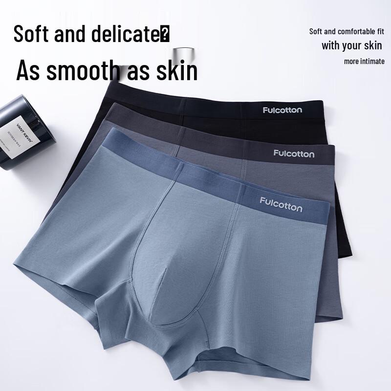 Fulcotton Men's Breathable Cotton Underwear 008