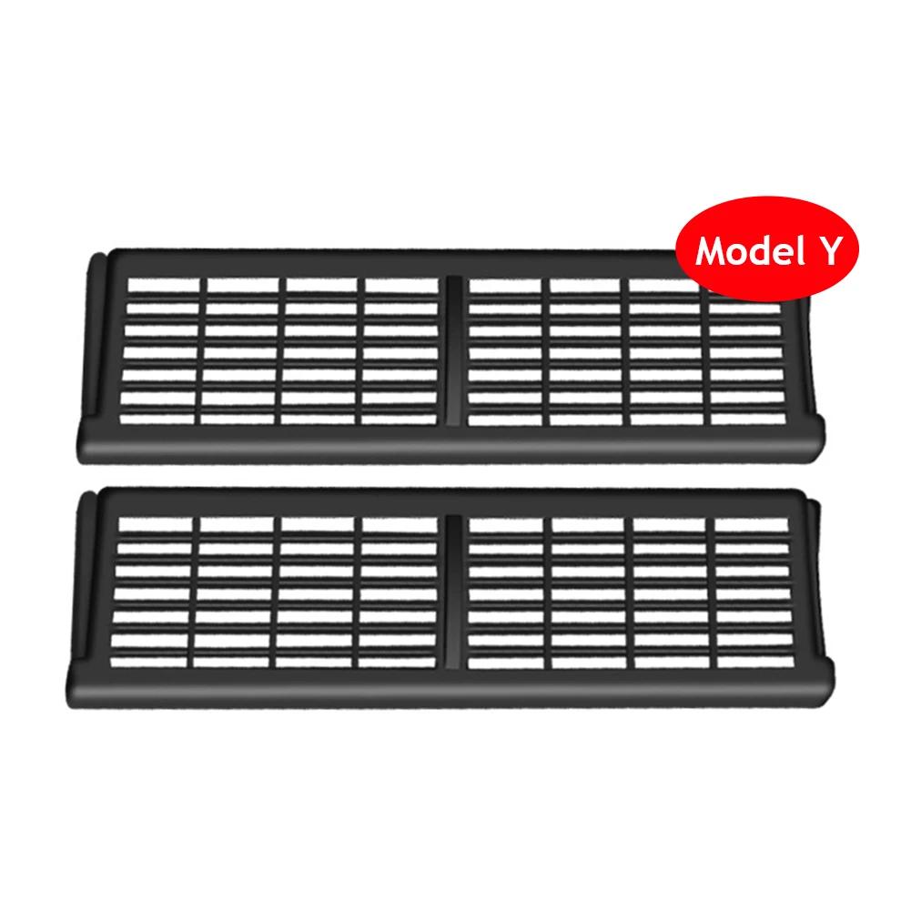 Under Seat Air Vent Cover For Tesla Model 3 Y 2024 2024 2024 Accessories Center Console Rear Backseat Outlet Protector Grille