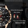 VA VA VOOM Brand Sports Watch Men's Waterproof Belt Business Watch
