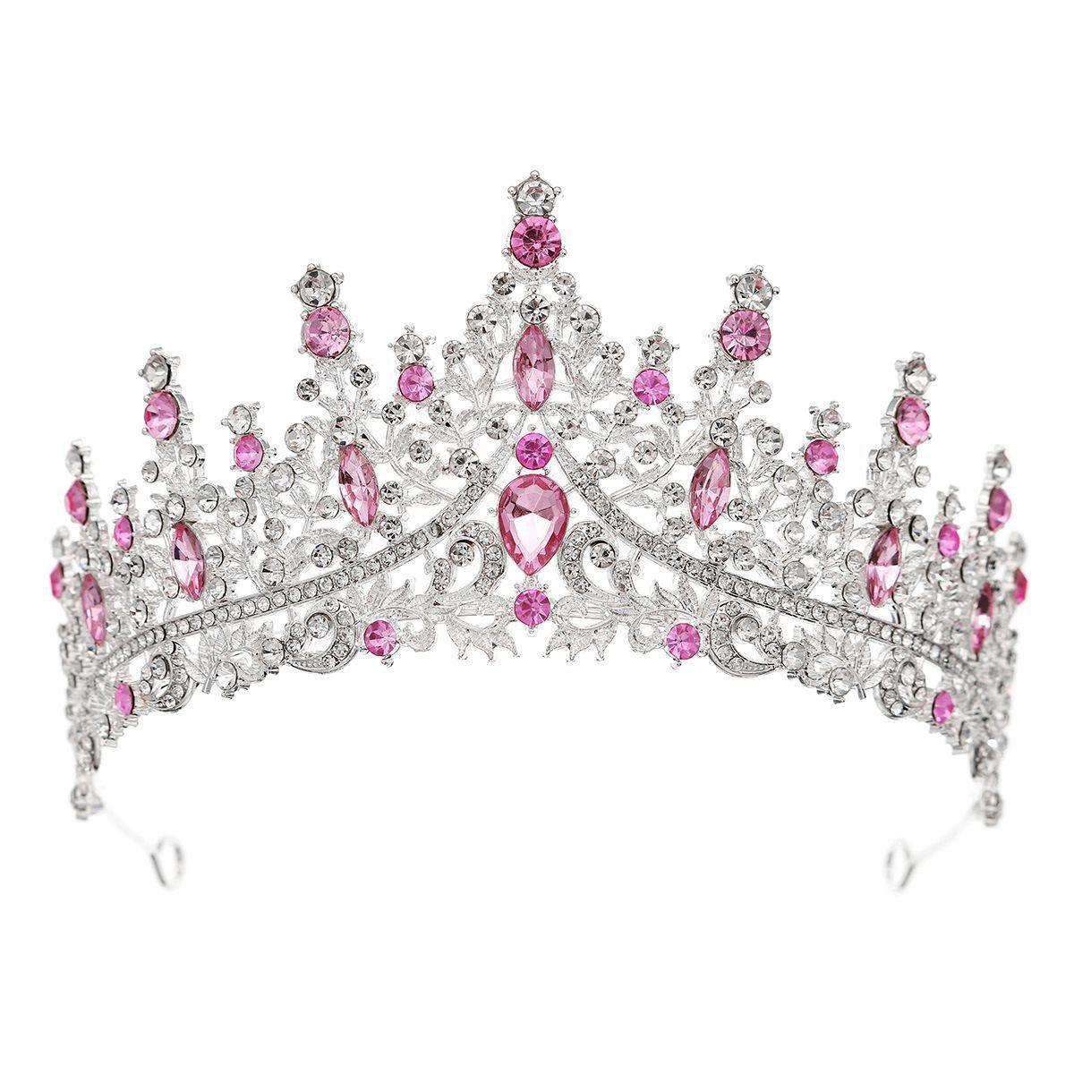 

Новый головной убор-корона Роскошная корона Свадебное платье для европейских и американских невест Аксессуары для платья на вечеринку по случаю дня рождения и ужина