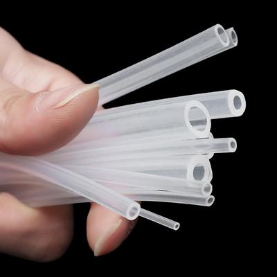 1M Safe Food Grade Clear Silicone Tube Translucent Hose Pipe Soft Rubber