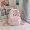 Schoolbag new junior high school high school primary school schoolbag girl high value simple travel large capacity Korean version ins backpack